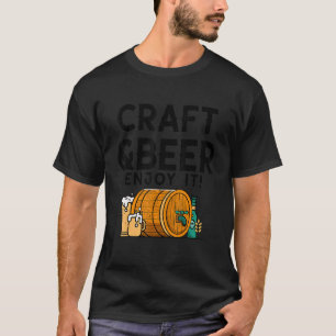 Craft Beer Vintage I Like Crafts Home Brew T-Shirt