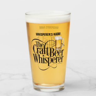 Craft Beer Whisperer Glass