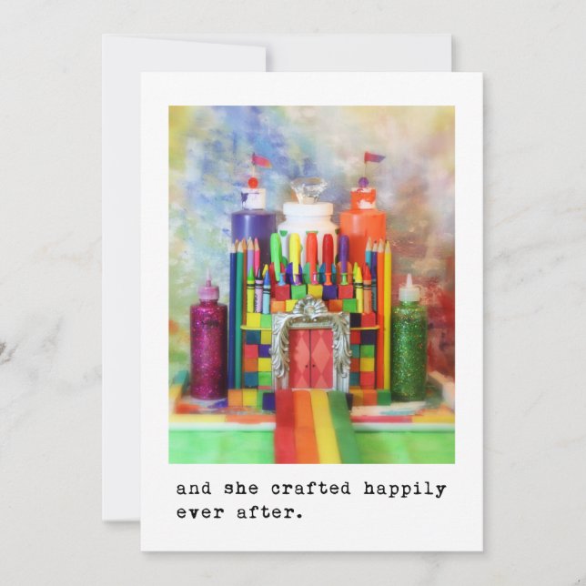 Craft Castle Craft Event Invitation (Front)