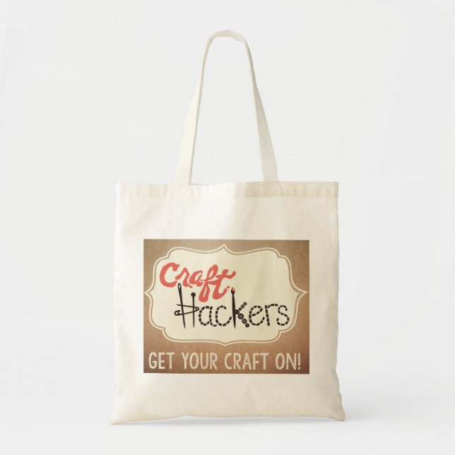 Craft Hackers Tote Bag (Front)