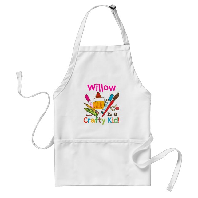 Craft Kid Custom Standard Apron (Front)