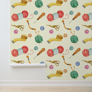 Craft Room Wallpaper