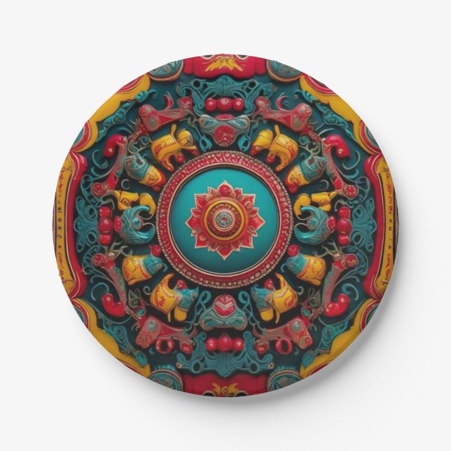 Craft tableware  paper plate (Front)