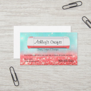 Craft Vinyl Business Card - Silhouette Cricut