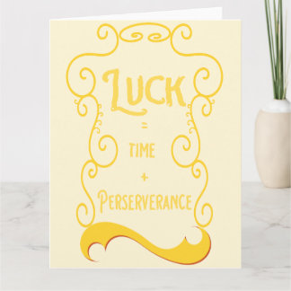Craft your Luck Card