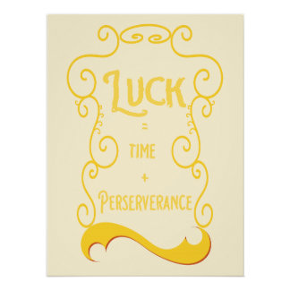 Craft your Luck Poster