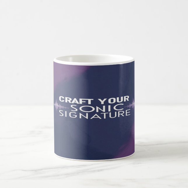 Craft Your Sonic Signature option 2 Coffee Mug (Center)