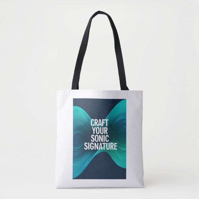 Craft Your Sonic Signature option 3 Tote Bag (Front)