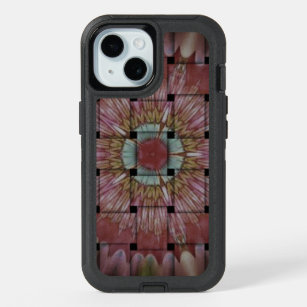 Crafted Beauty: Create Your Own Colourful African  iPhone 15 Case