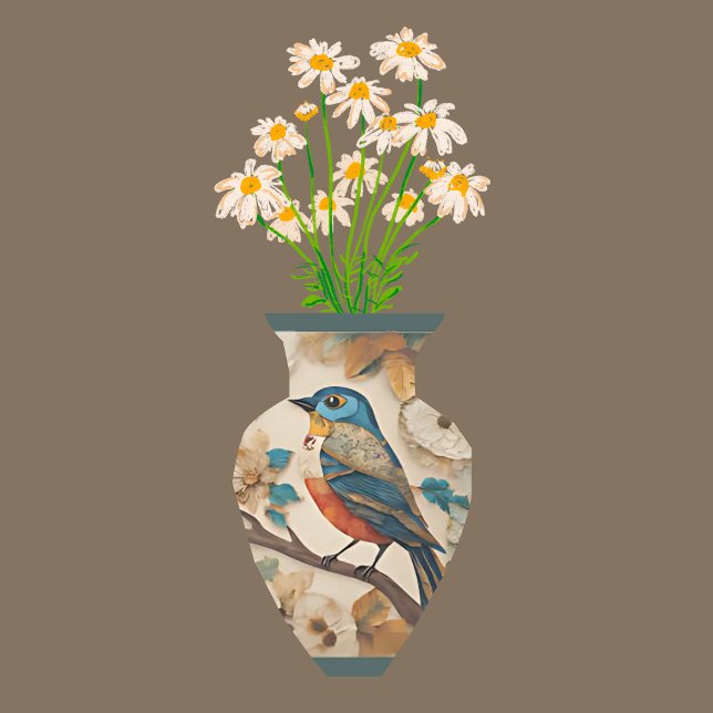 Crafted Bird on a Branch Decoupage Tissue Paper (Creator Uploaded)