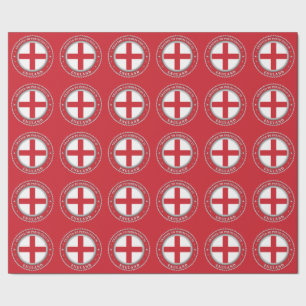 Crafted To Perfection In England Wrapping Paper