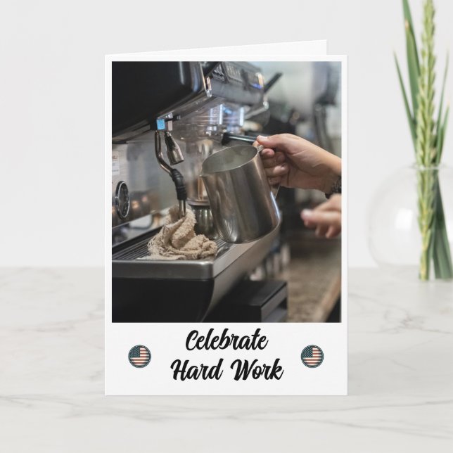 Crafted with Care - A Labour Day Card (Front)