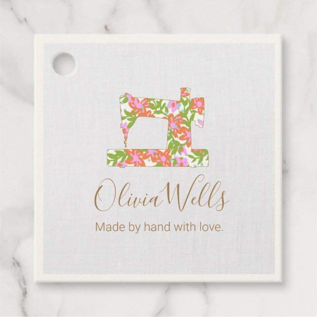 Crafter and Designer Favour Tags (Front)