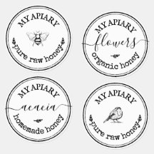 Crafter Business Artist Round Iron On Logo