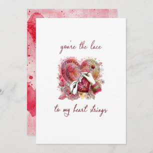 Crafter Lovers Valentine Invitation