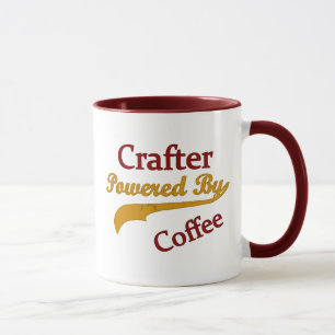 Crafter Powered By Coffee Mug