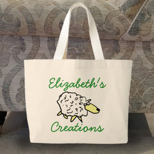 Crafter's Creations Sheep Cartoon Tricot sac