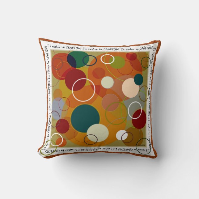 Crafters Pillow (Front)