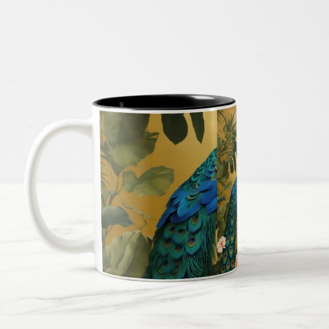 Crafting a spectacular wallpaper design Two-Tone coffee mug (Left)