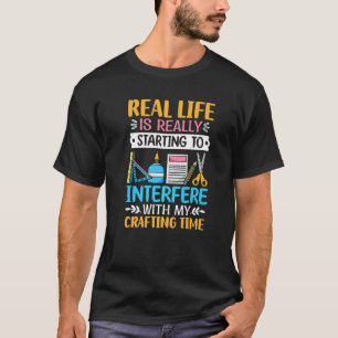 Crafting Saying Crafter T-Shirt
