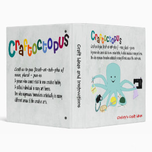 Craftoctopus Arts and Crafts Binder