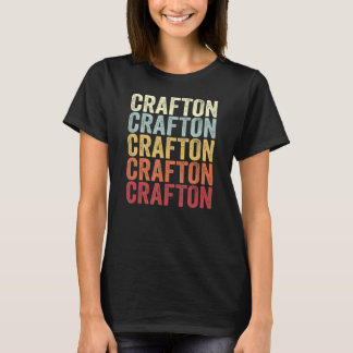 Crafton Pennsylvania Crafton PA Retro Vintage Text T-Shirt