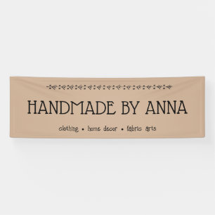Crafts Fair Handmade Maker Vendor Booth Banner