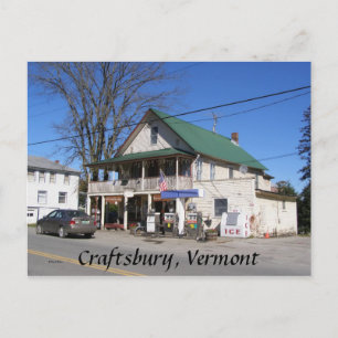 Craftsbury, Vermont Postcard
