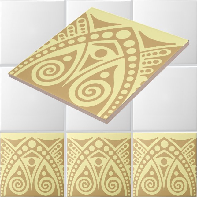Craftsman Art Deco Style Customizable Colours Tile (Creator Uploaded)