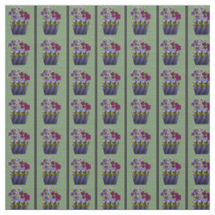 Craftsman Lily Vase 58" Cotton Twill Fabric