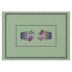 Craftsman Lily Vase 60" x 84" Tablecloth