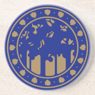 Craftsman Style Trees Coaster