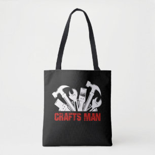 Craftsman Tools Carpenter Tools Tote Bag