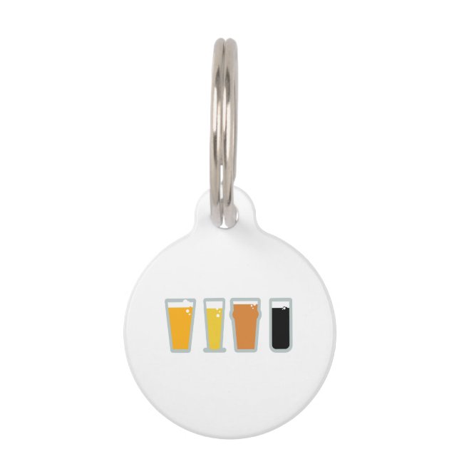 Crafty Beer Pet Tag (Front)