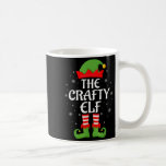 Crafty Elf Xmas Family Matching Elf Squad Christma Coffee Mug<br><div class="desc">Crafty Elf Xmas Family Matching Elf Squad Christmas</div>