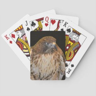 Crafty Hawk Playing Cards