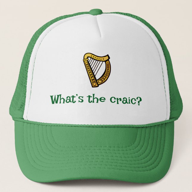 Craic trucker hat (Front)