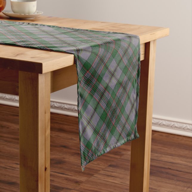 Craig Ancient Original Scottish Tartan Medium Table Runner (In Situ)