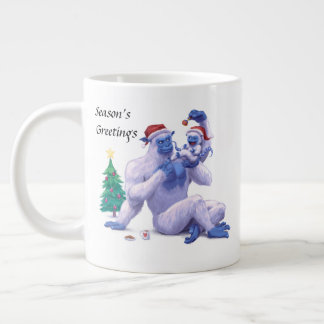 Craig and Ellie Giant Christmas Coffee Mug