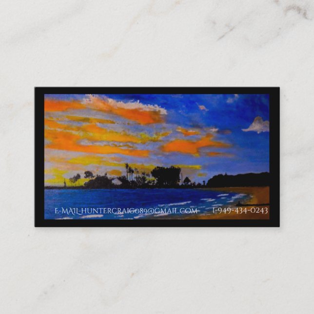 Craig carte de visite personnel (Devant)