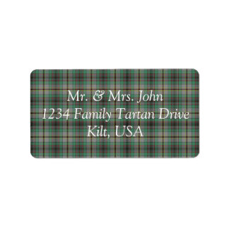 Craig Tartan Label