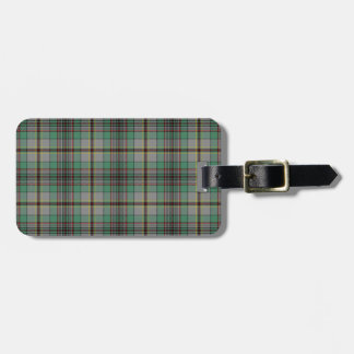 Craig Tartan Pattern Luggage Tag