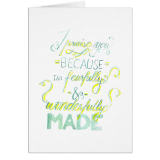 Craintivement et merveilleusement fait