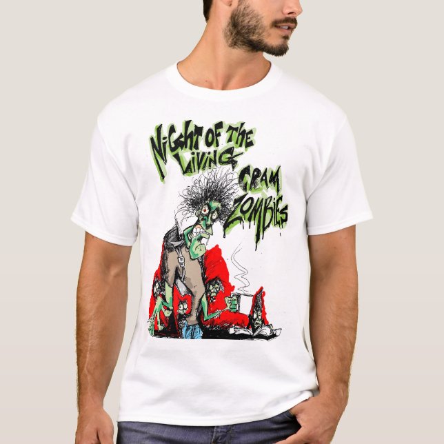 cram zombies2 copy T-Shirt (Front)
