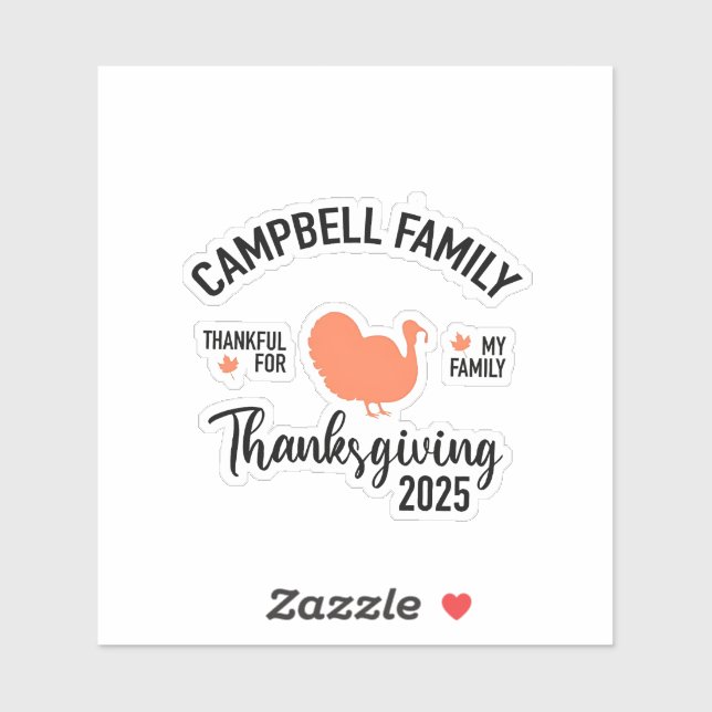 Crampbell Family 2025 Thanksgiving Turkey Dinner  (Sheet)