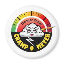 Cramps Warning Magnet