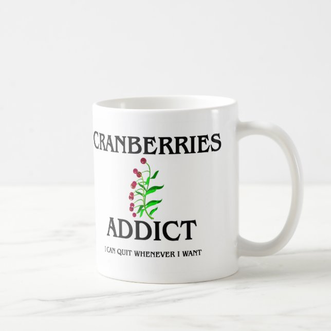 Cranberries Addict Coffee Mug (Right)