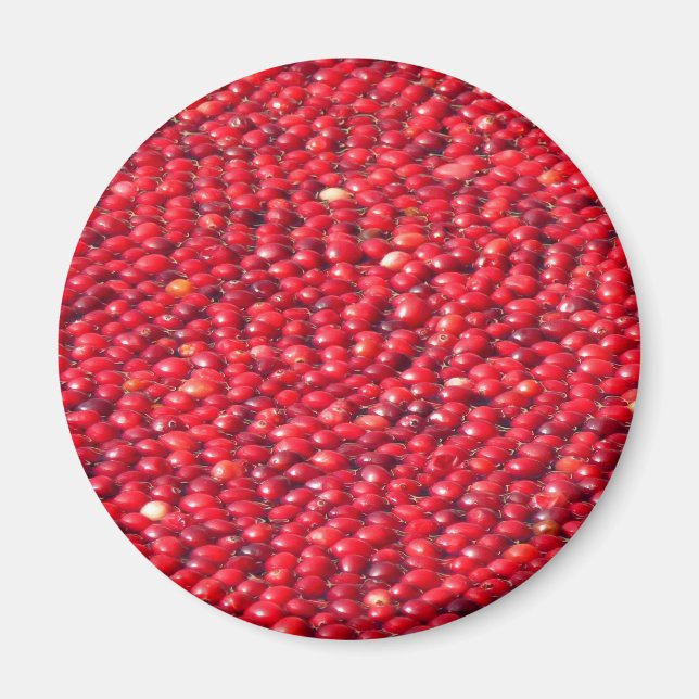 Cranberries Festive Red Magnet (Front)