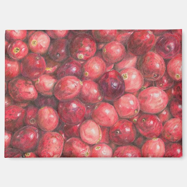 Cranberries Still Life Magnet (Front)