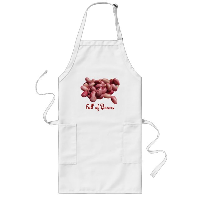 Cranberry Beans Long Apron (Front)